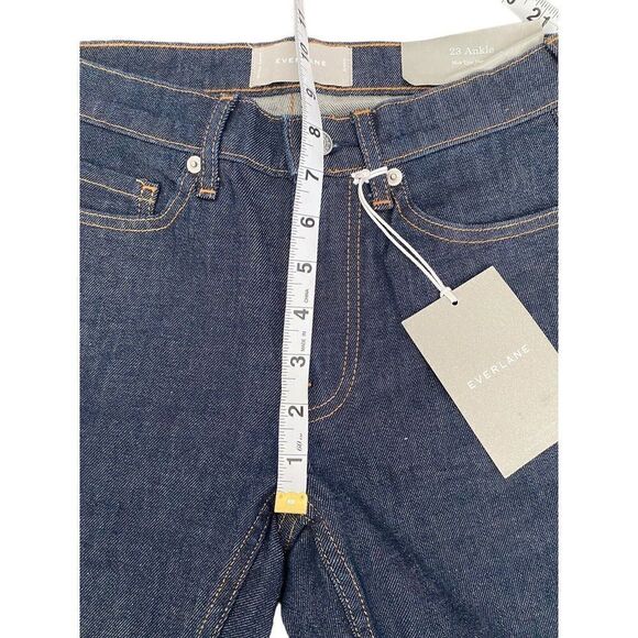 NWT  Everlane Mid Rise Skinny Jeans Size 23 - Picture 3 of 7